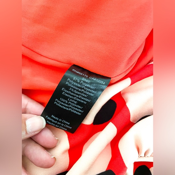 NWT Anthropologie Hutch Sleeveless Shirred Asymmetrical Ruffle-Hem Dress Polka - Picture 6 of 14